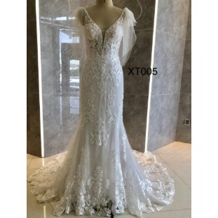 gaun wedding modern/dress baju pengantin putih modern mermaid