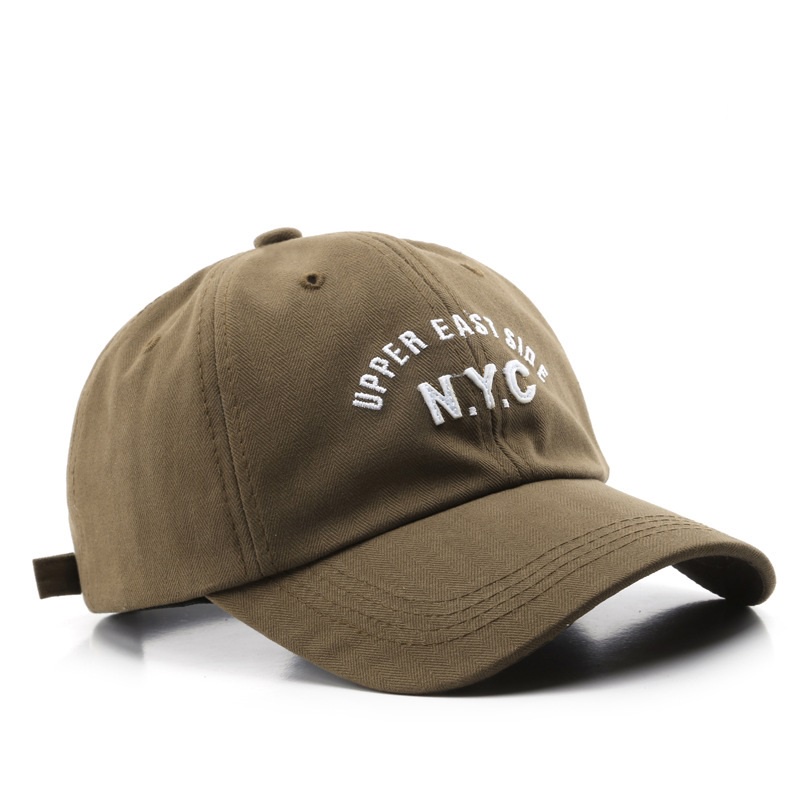 NEXTSTOP-188 Topi Baseball Bordir NYC Baseball Cap