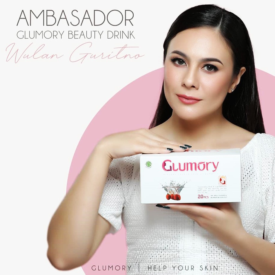 GLUMORY / GLUMORY BEAUTY DRINK / Original Kolagen Glutathione Collagen Drink / Collagen / BPOM