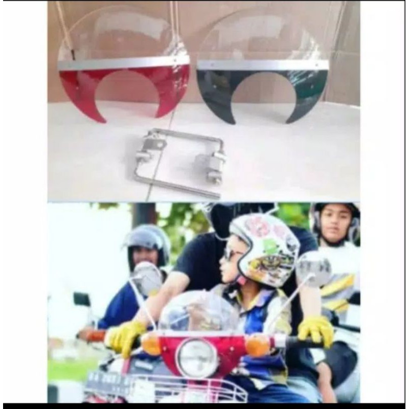 Visor c70 kaca wingsil c70depan presisi