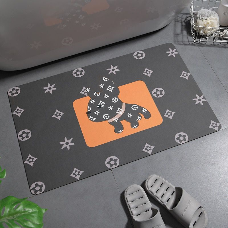 KESET KAKI ANTI SLIP KAMAR MANDI / DRYING MAT BATH/ KESET KARAKTER PREMIUM