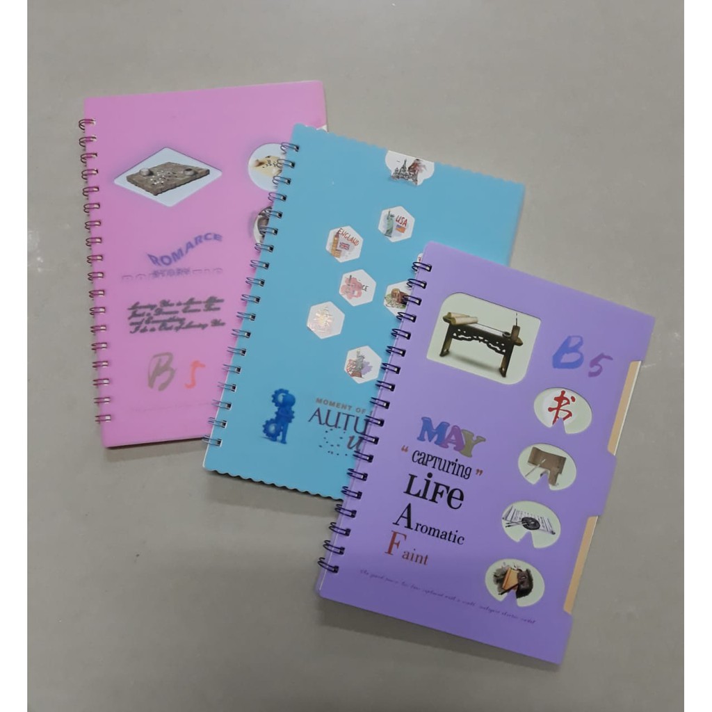

DIARY SPIRAL FANCY B5