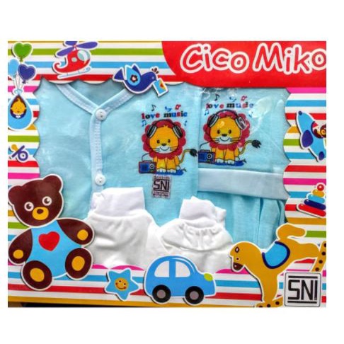 KADO BAYI - BABY SET CICO MIKO MURAH - BABY GIFT SET CICO MIKO - SET KADO BAYI MURAH