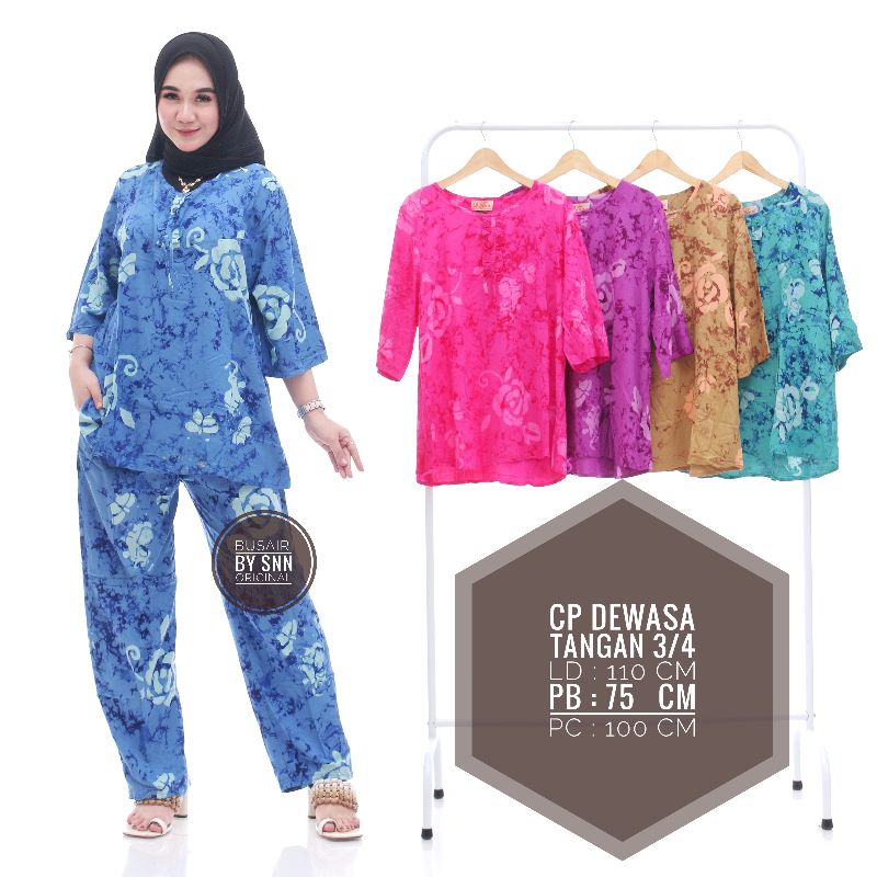 Batik (SUNAN NASIONAL) /CP dewasa t 3/4 /BATIK SUNAN NASIONAL ASLI