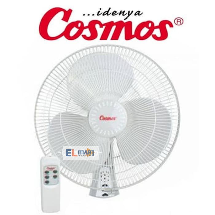 COSMOS Wall Fan Kipas Angin Dinding Tembok Remote COSMOS 16WFCR  16inch 16 WFCR 16&quot;