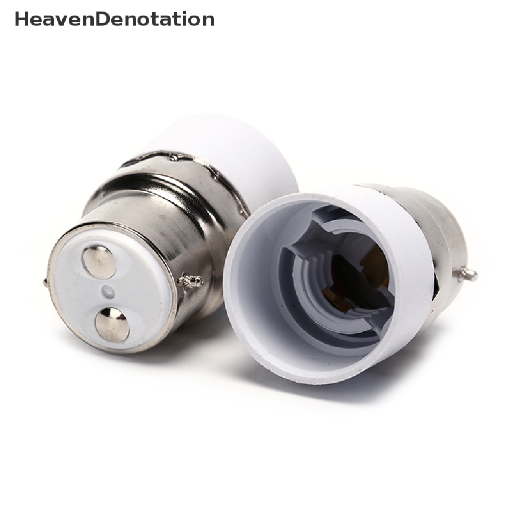 (Heavendenotation) Adapter Konverter Holder Lampu Bohlam B22 Ke E14