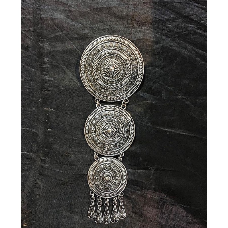 Bross kutubaru / bros kebaya / accesories wanita / bros perak bakar