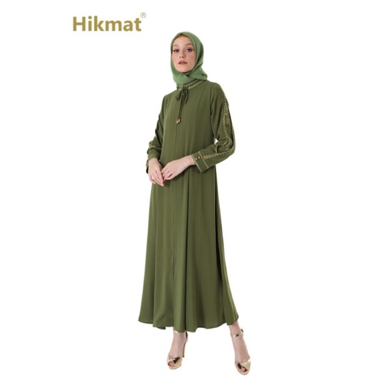 Hikmat A4544 green & brown, Hikmat Original New