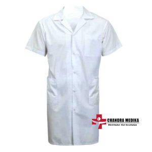 Jas Laboratorium Lengan Pendek
