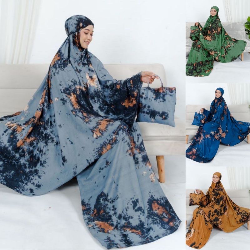 MUKENA TRAVELING RAYON BALI ADEM