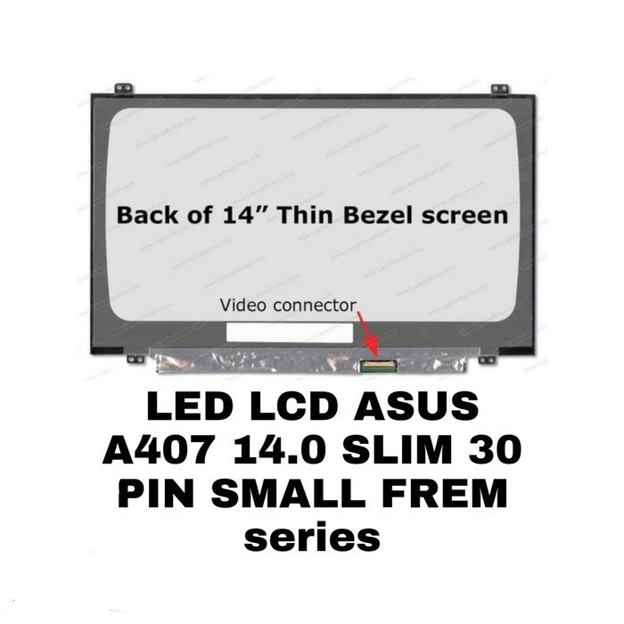 Led Lcd asus vivobook A407 A407u A407M X407 X407 A405 x405 Bergaransi