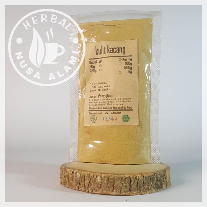 

KULIT KACANG TANAH BUBUK | MURNI | Arachis Hypogaea 100g