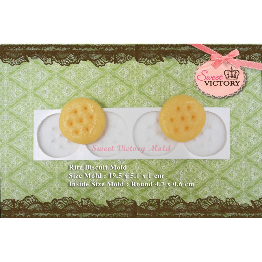 Cetakan Silikon Biskuit Ritz / Ritz Biscuit Silicone Mold