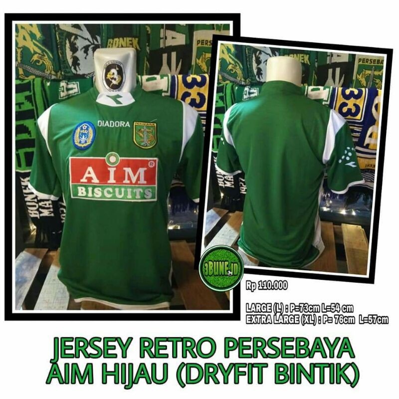 JERSEY RETRO PERSEBAYA AIM