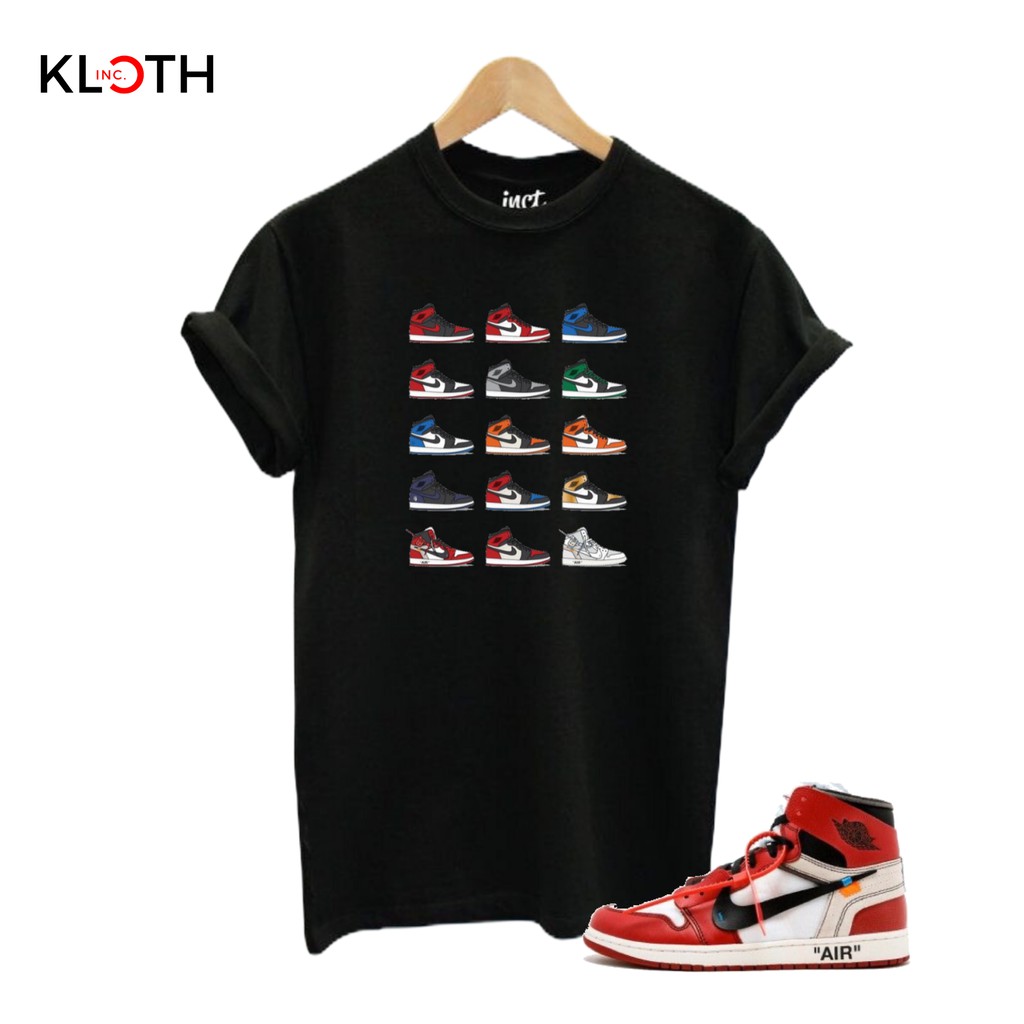 Kaos Hypebeast Streetwear / Air Jordan 1/ Simpson / Squidward / Nike Air / Supreme