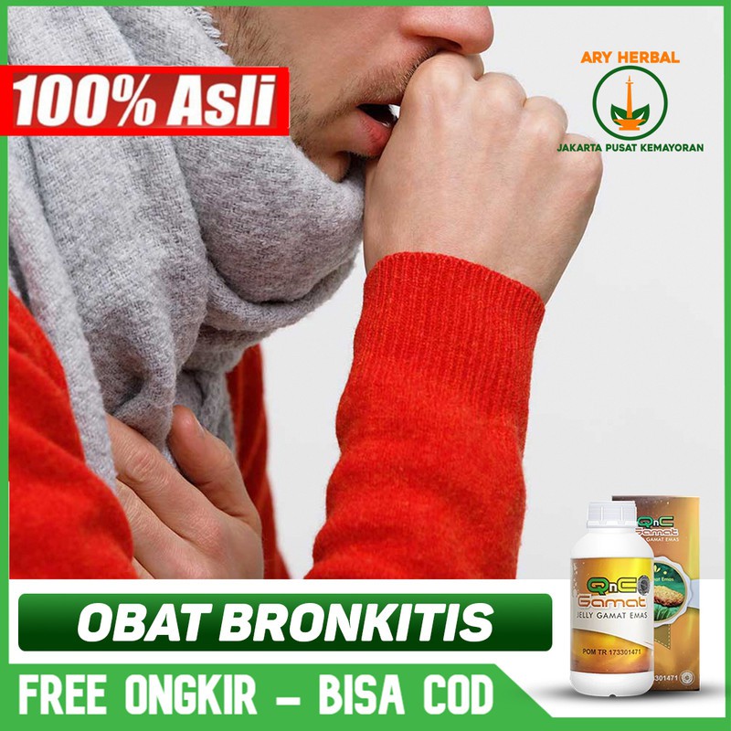 

Obat Bronkitis, Sesak Nafas, Sakit Tenggorokan Sering Batuk Alami Herbal QnC Jelly Gamat Bisa COD