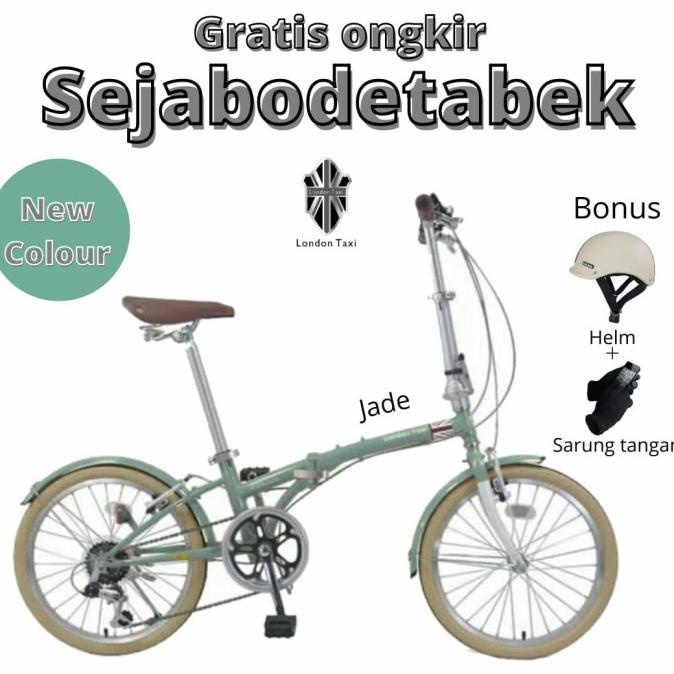 Sepeda London Taxi Folding Bike 20 Inch