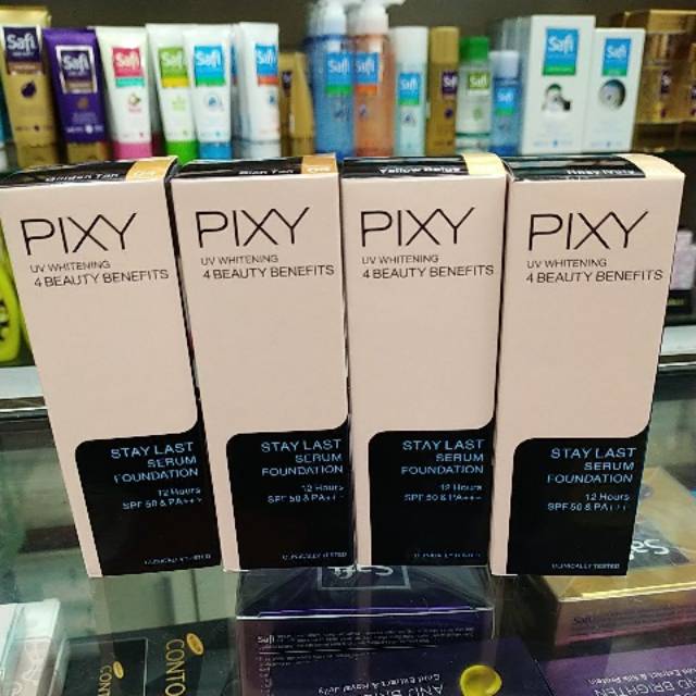 Pixy stay last serum foundation