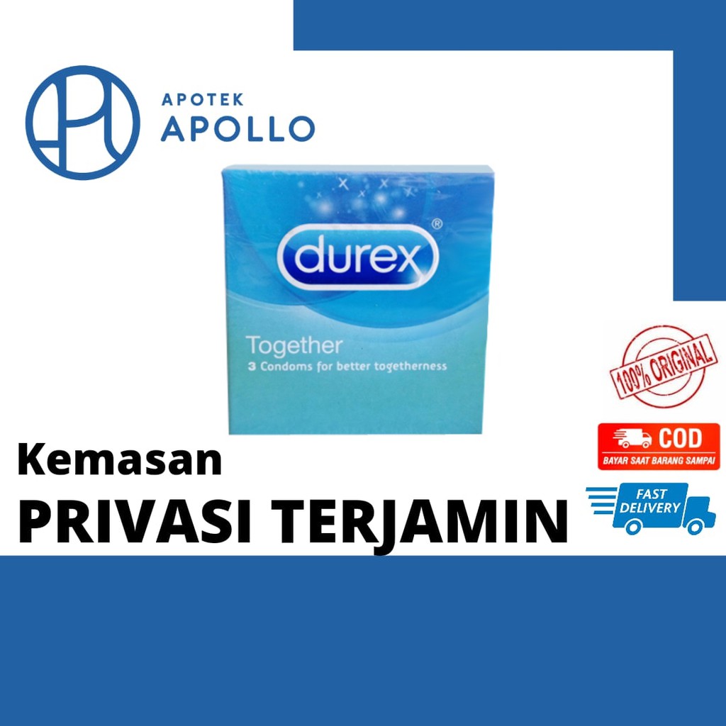 DUREX TOGETHER ISI 3 KONDOM