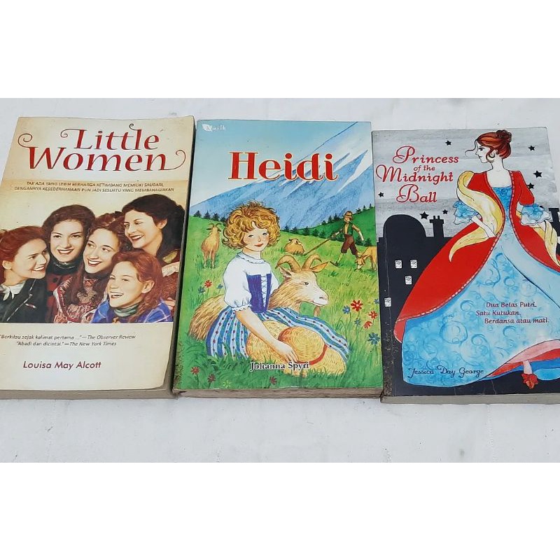 Novel The Little Women Heidi Princess of The Midnight Ball Saving Francesca Lookinh For Alibrandi te