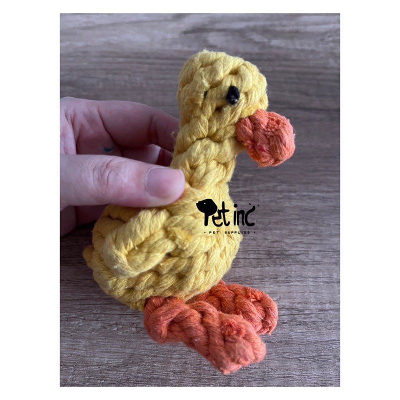 DODO ROPE TEETHING DUCK