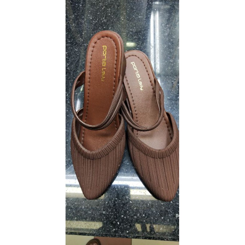 Sandal Jelly tali Wedges F816 Porto Lady-2