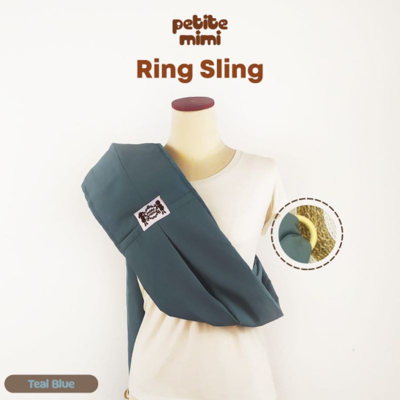 Petite mimi gendongan ring sling - polos warna