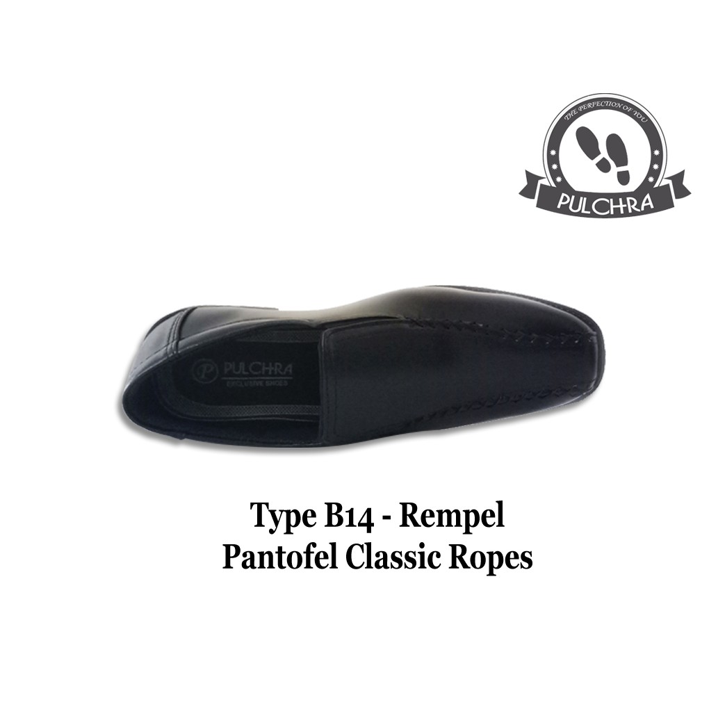 Sepatu Pantofel Type B14 - Rempel Pantofel Classic Ropes