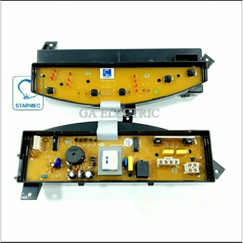 MODUL PCB A745 MESIN CUCI SHARP TOP LOADING ES-Q70 ES-Q75 ES-Q85