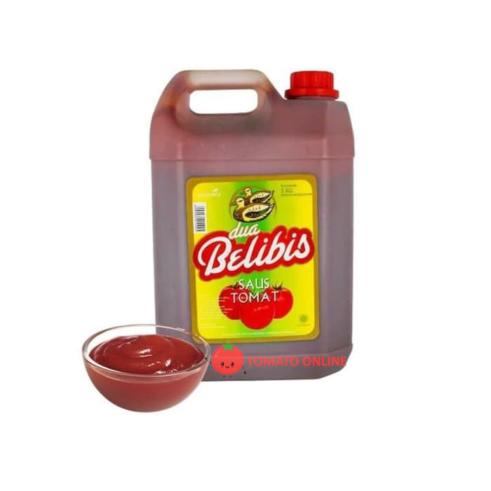 

Dua Belibis / Saus Saos Tomat Jerigen Dirigen Galon / 5 kg / 5kg