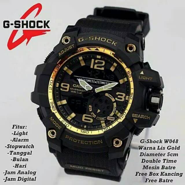 JAM TANGAN PRIA CASIO GSHOCK GG048/ORIGINAL/BM | Shopee