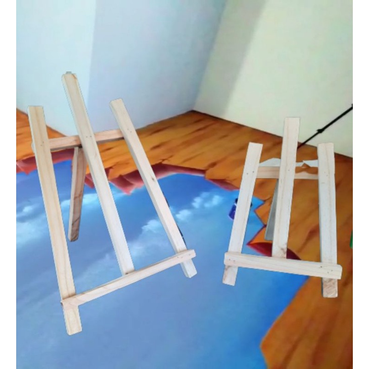 

WOODEN EASEL PENYANGGA KANVAS LUKIS