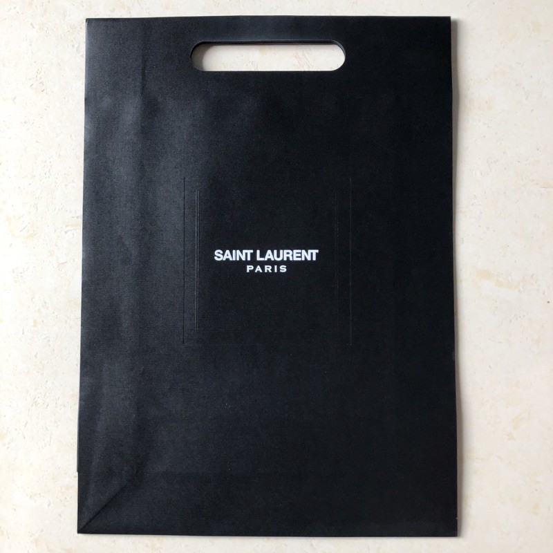 Original Branded Paper Bag Saint Laurent Paris Murah [Limited Edition]