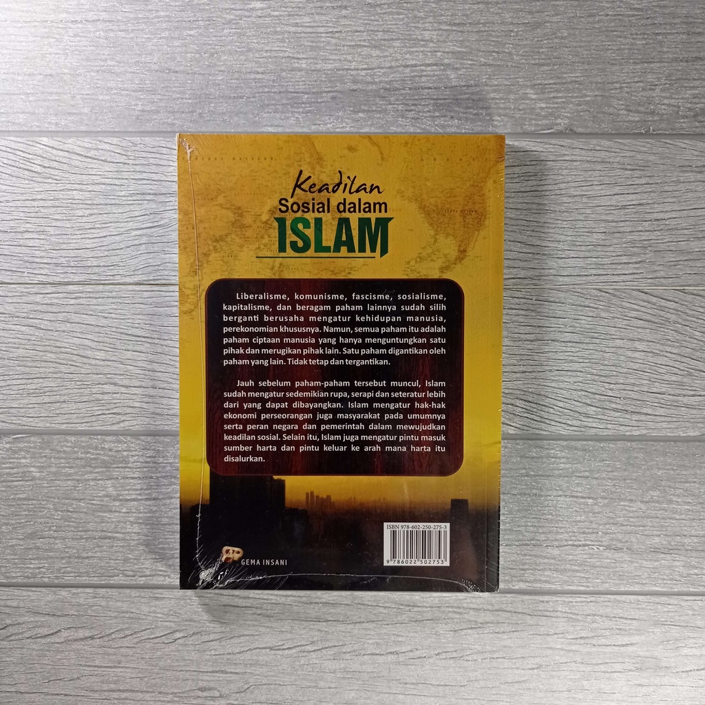Buku Keadilan Sosial dalam Islam - Buya Hamka - Gema Insani 100% Original