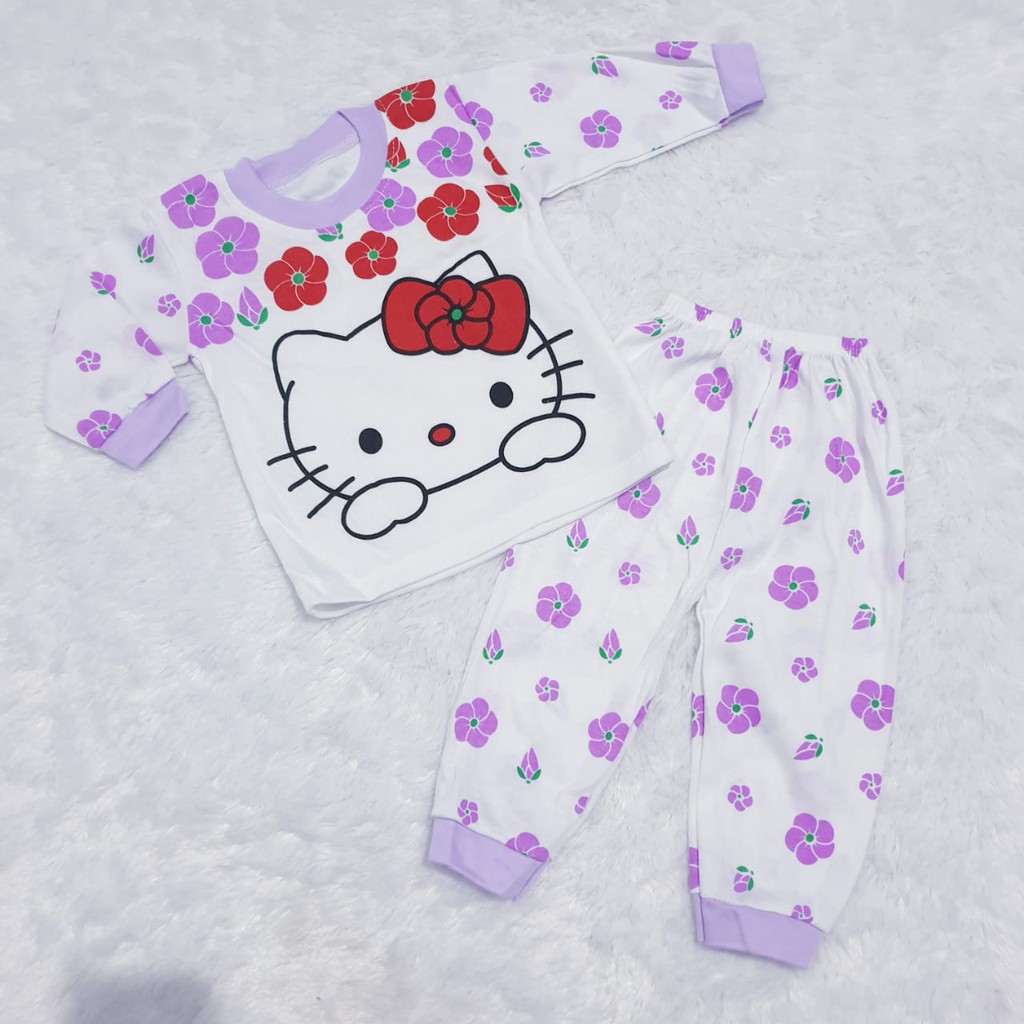 COD Bayar Piyama Hello Kitty Baby Alicia