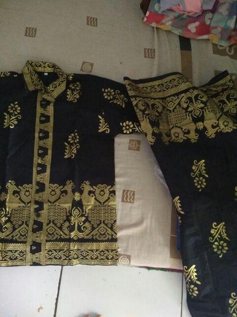 Couple Batik (kemeja Dan Rok Mermaid)