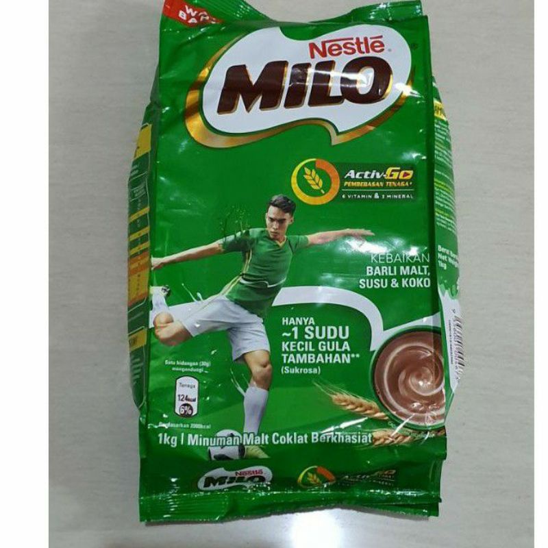 

Susu Milo Malaysia 900 g || Milo Nestle Activ Go Original Product