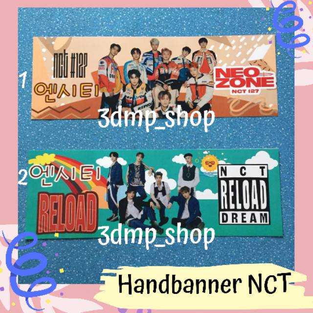 Handbanner Slogan NCT127 NCT Dream Kpop