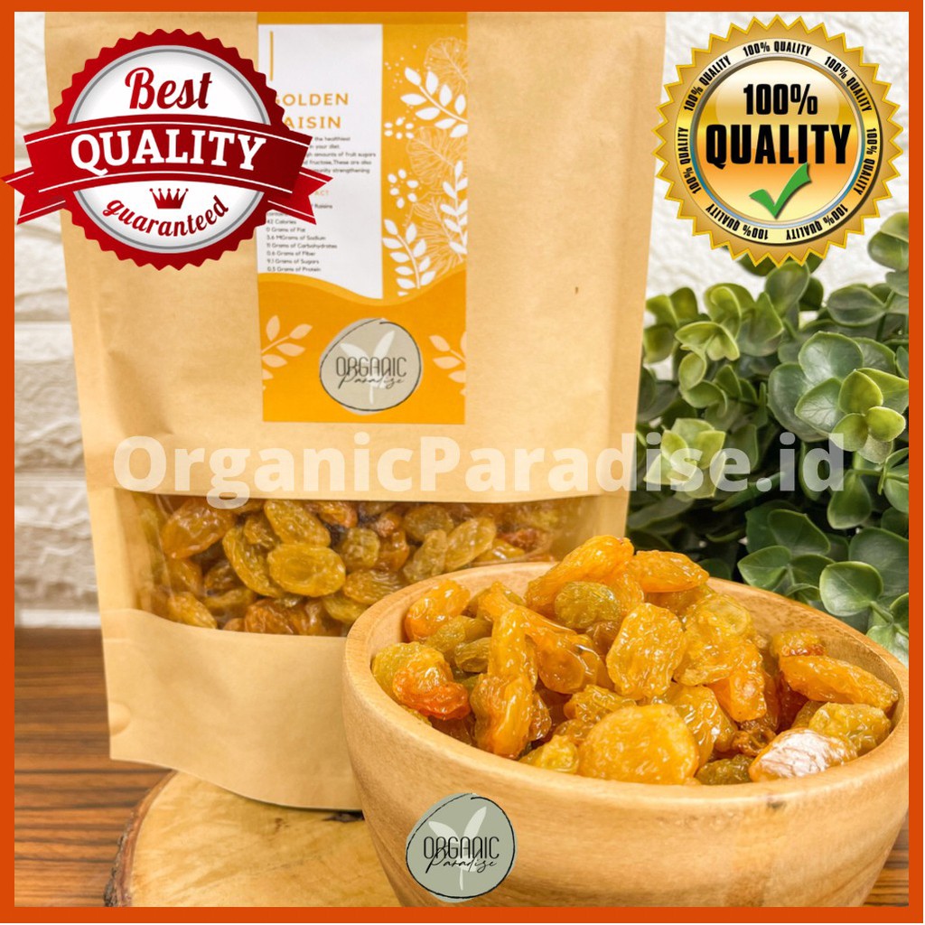 

Jumbo Golden Raisin 250 gr Premium Quality