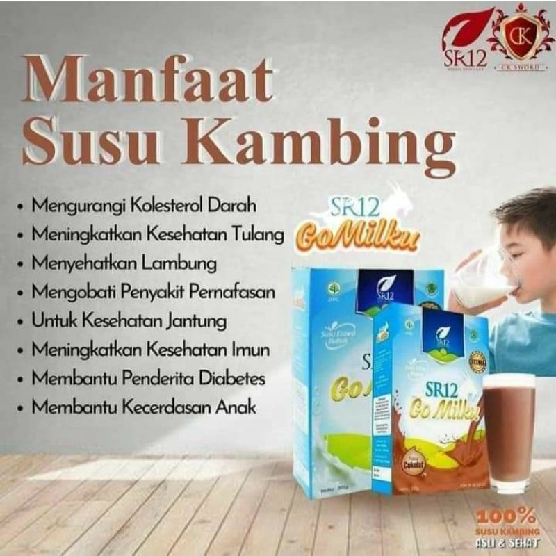 

Go Milku SR12 Susu Kambing Etawa