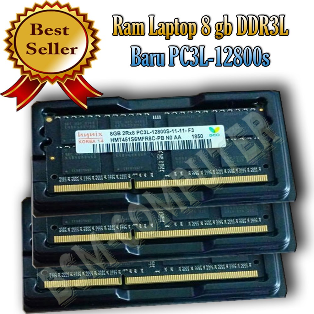 Ram Laptop hynix 8GB ddr3 Low DDR3L 8 GB PC 12800 Sodimm