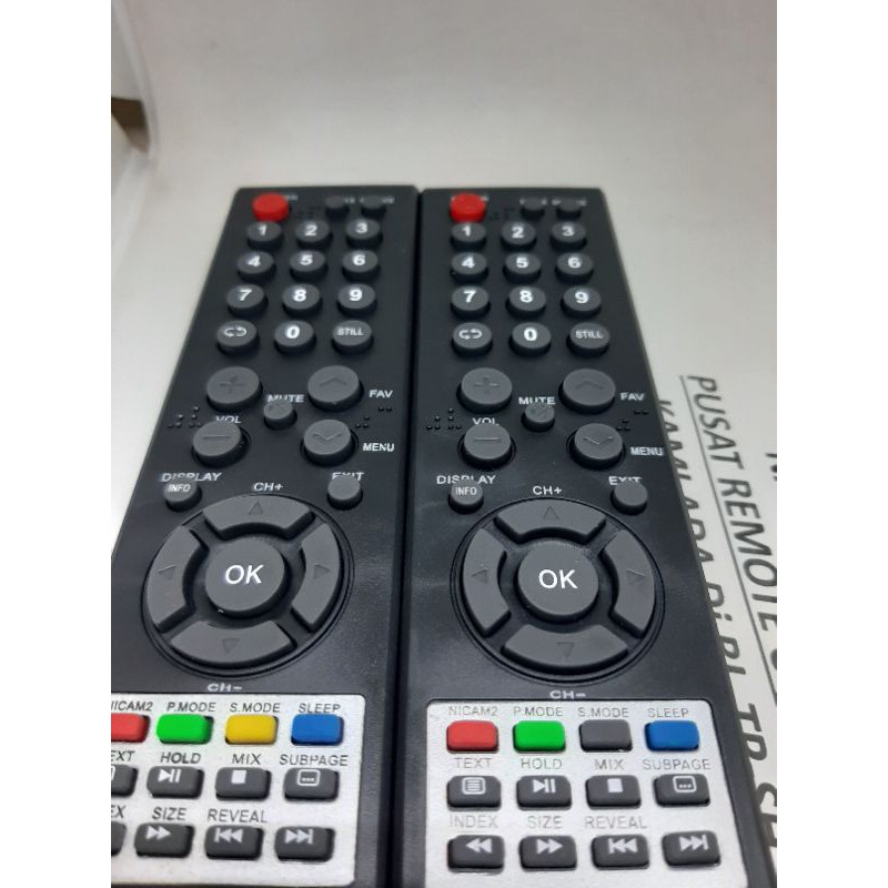 REMOTE REMOT TV AKARI LED LCD SEPERTI ORIGINAL