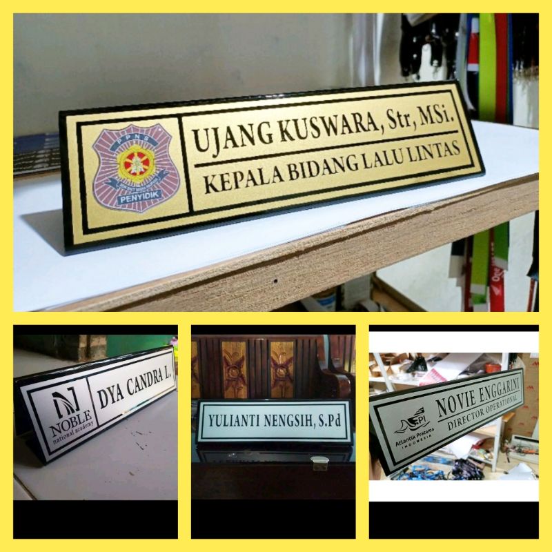 Papan Nama Meja / Name Desk / Desk Name