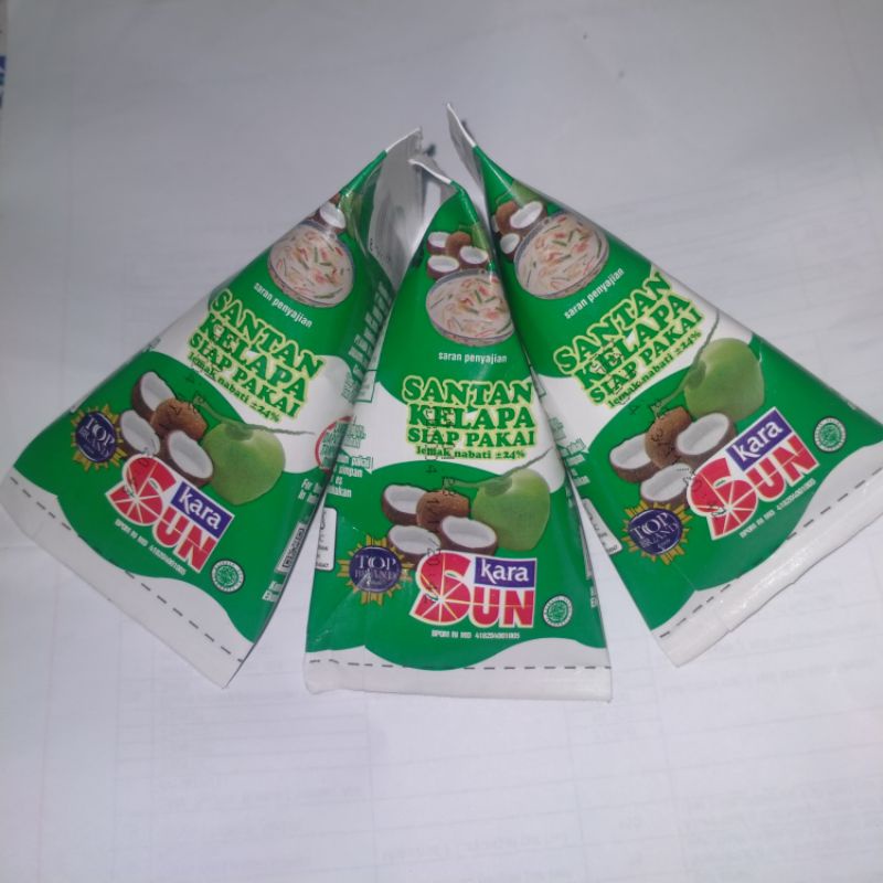 

Kara,santan kelapa siap pakai,65 ml,(3pcs=11.000).
