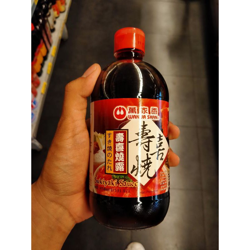 

SUKIYAKI SAUCE 450 ML WAN JA SHAN SAUS SUKIYAKI / SUKI / SAUCE IMPORT / MAKANAN IMPORT