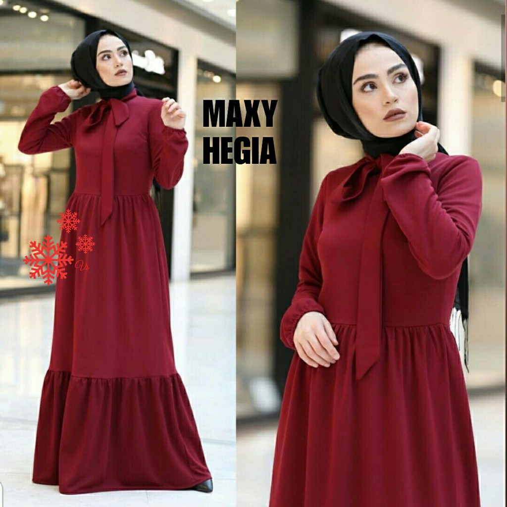 Dress Hegy - Dress Muslim Wanita - Gamis Muslim