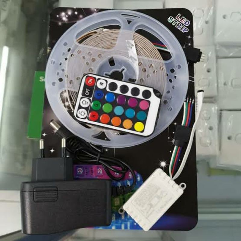 lampu led strip RGB 5meter sivitek/led strip waterproof 5meter