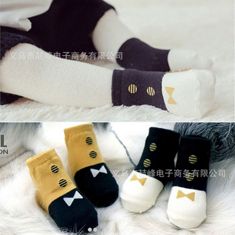 Kaos kaki bayi ZMFP model Tuxedo lucu import