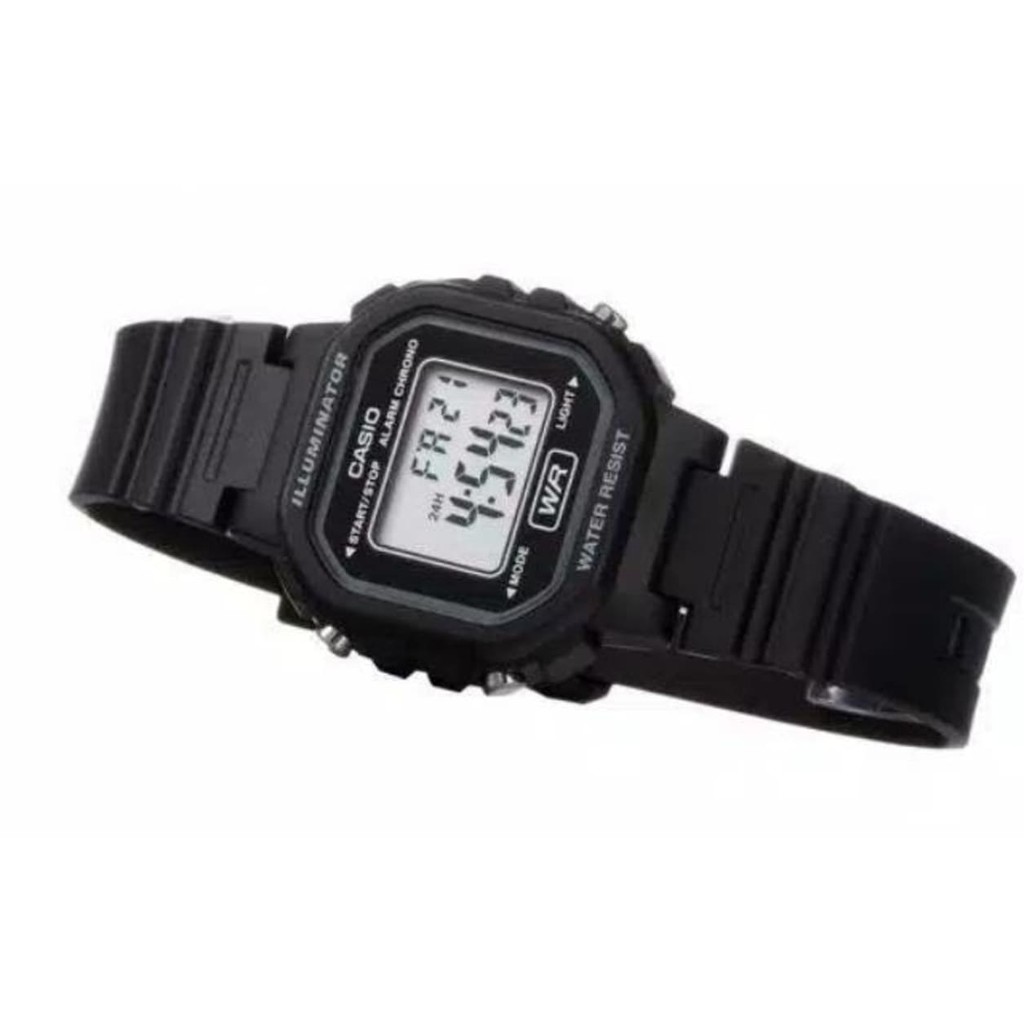 JAM TANGAN WANITA CASIO LA-20WH-1A ORIGINAL - LA-20WH HITAM