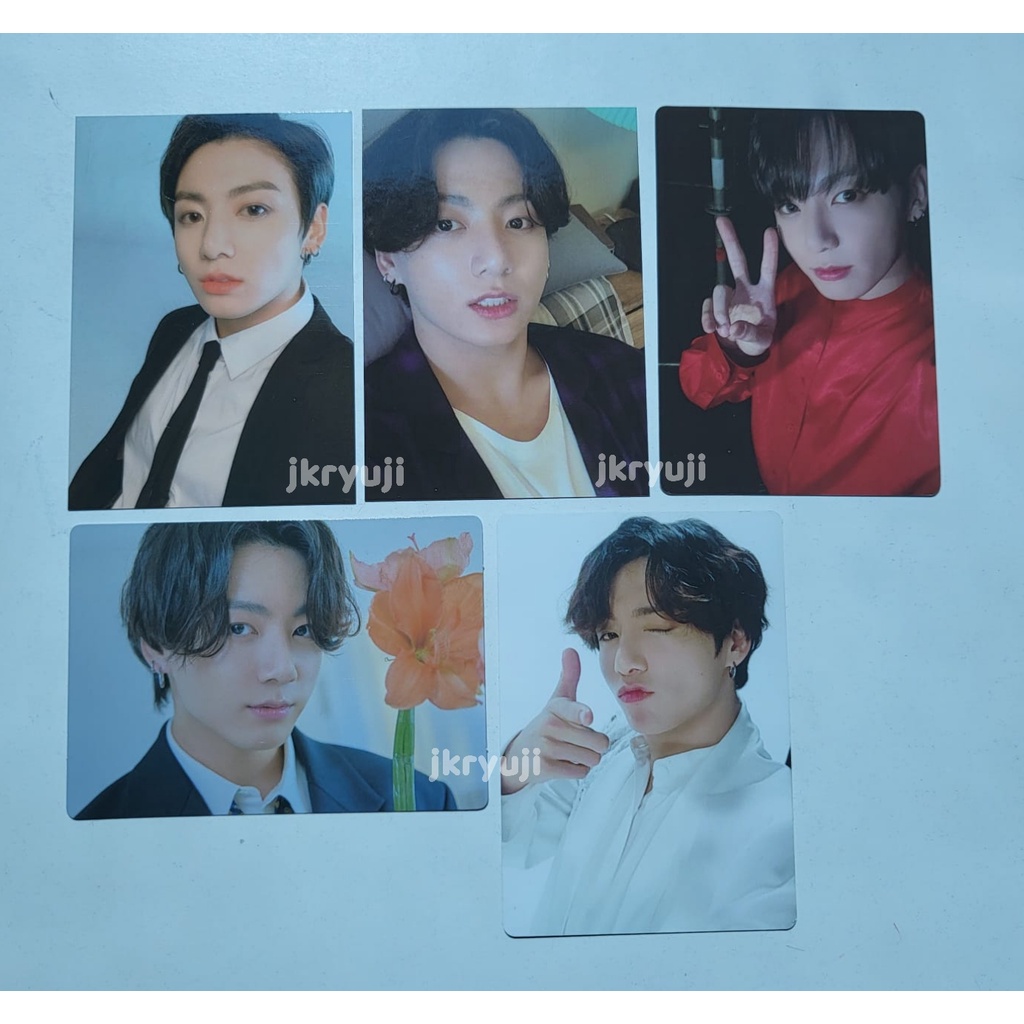 Photocard / PC Official Jungkook BTS Speak Yourself Ring, MOTS Backpack, PB BangBangCon, Film Viewer